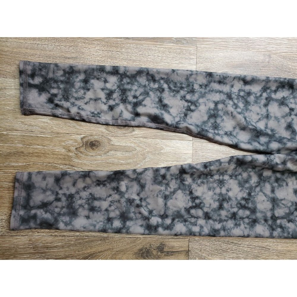 NEW Evolution and Creation Sofia Legging S Women's Pants Gray Tie Dye Stretch - Picture 9 of 9
